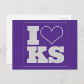 Manhattan (KS) Uitnodiging voor achterklep (Voorkant / Achterkant)