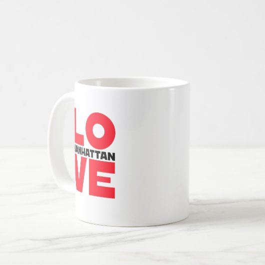Manhattan Love Coffee Mok (Voorkant links)