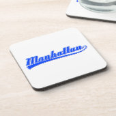 Manhattan met spoeling bier onderzetter (Linkerzijde)