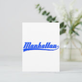 Manhattan met spoeling briefkaart (Staand voorkant)