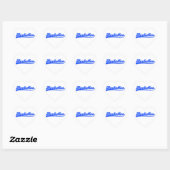 Manhattan met spoeling hart sticker (Vel)