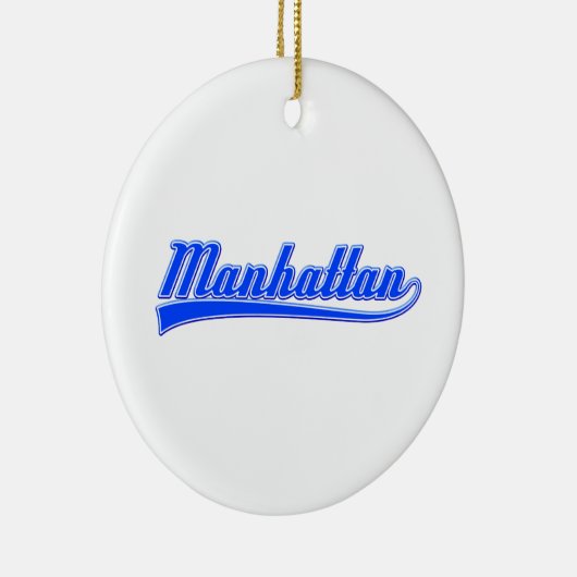 Manhattan met spoeling keramisch ornament (Rechts)