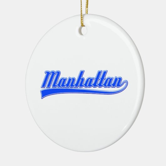 Manhattan met spoeling keramisch ornament (Links)