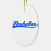 Manhattan met spoeling keramisch ornament (Links)