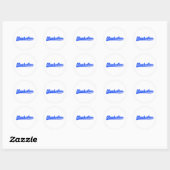 Manhattan met spoeling ronde sticker (Vel)