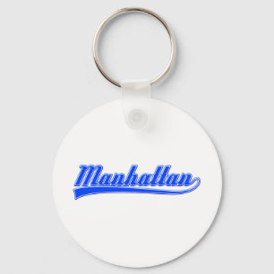 Manhattan met spoeling sleutelhanger