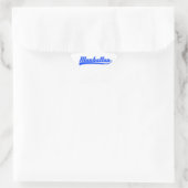 Manhattan met spoeling ster sticker (Tas)