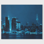 Manhattan midtown skyscrapers and New York City Cadeaupapier (Vlak)