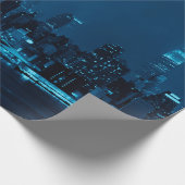 Manhattan midtown skyscrapers and New York City Cadeaupapier (Hoek)