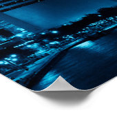 Manhattan midtown skyscrapers en New York City sk Poster (Hoek)