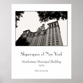 Manhattan Municipal Building Poster