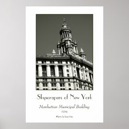 Manhattan Municipal Building Poster