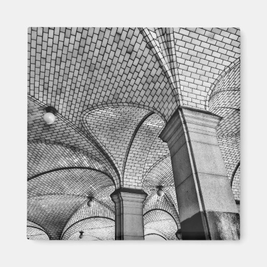 Manhattan Municipal Building Zuid Arcade Magneet (Voorkant)