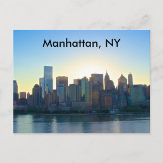 Manhattan New York Briefkaart