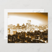 Manhattan New York Briefkaart (Voorkant / Achterkant)