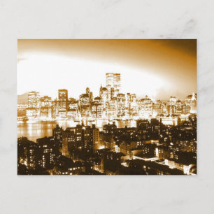 Manhattan New York Briefkaart