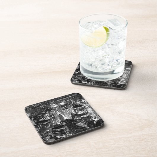 Manhattan New York City Bier Onderzetter (Rechterzijde)