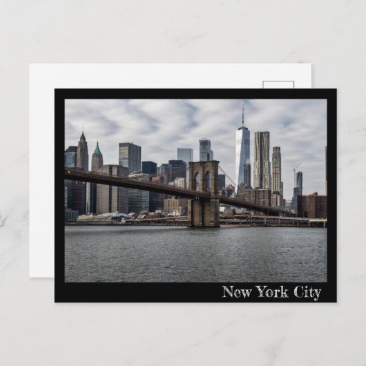 Manhattan, New York City Briefkaart (Voorkant / Achterkant)