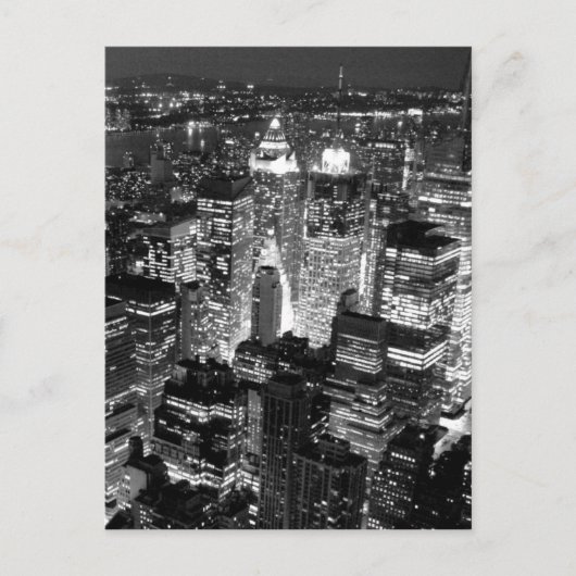 Manhattan New York City Briefkaart (Voorkant)