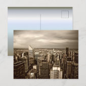 Manhattan New York City Briefkaart (Voorkant / Achterkant)