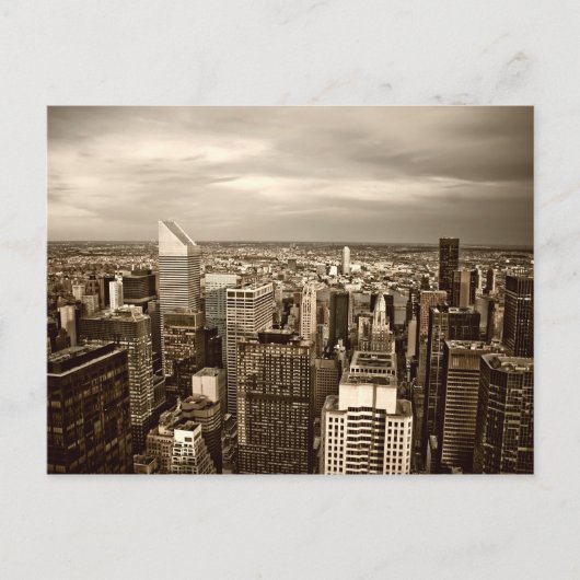 Manhattan New York City Briefkaart (Voorkant)
