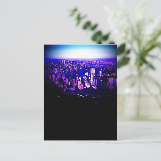 Manhattan New York City Briefkaart (Staand voorkant)