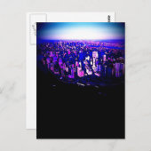 Manhattan New York City Briefkaart (Voorkant / Achterkant)