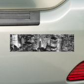 Manhattan New York City Bumpersticker (Op auto)
