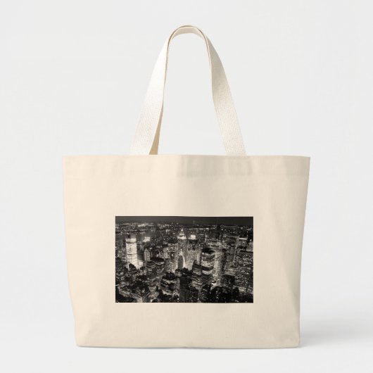 Manhattan New York City Grote Tote Bag (Voorkant)