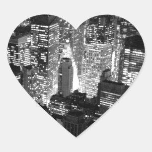 Manhattan New York City Hart Sticker