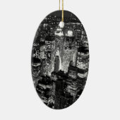 Manhattan New York City Keramisch Ornament (Rechts)