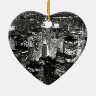Manhattan New York City Keramisch Ornament