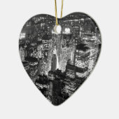 Manhattan New York City Keramisch Ornament (Links)