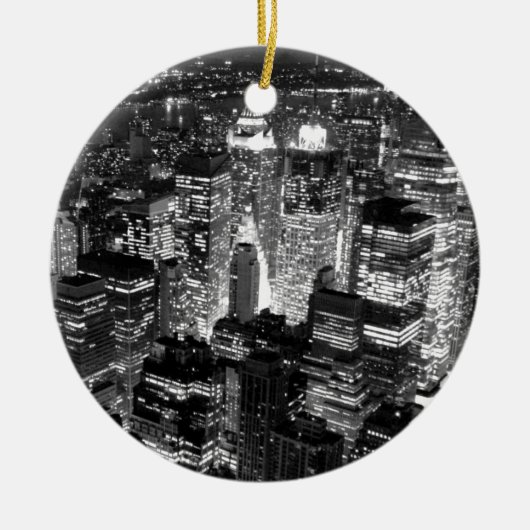 Manhattan New York City Keramisch Ornament (Voorkant)