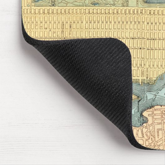  Manhattan New York City Map Muismat (Hoek)