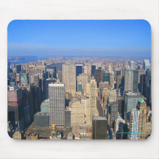 Manhattan New York City mousepad Muismat (Voorkant)