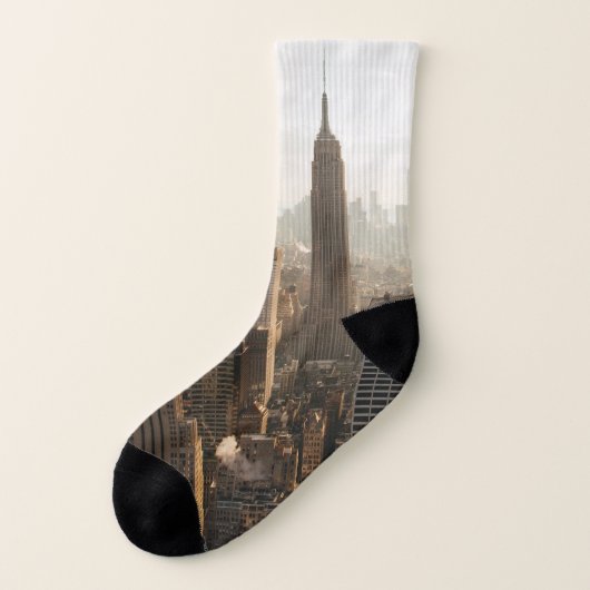 MANHATTAN NEW YORK CITY Over Print Socks Sokken (Links - buitenkant)