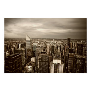 Manhattan New York City Perfect Poster