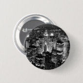 Manhattan New York City Ronde Button 5,7 Cm (Voorkant /achterkant)