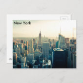 Manhattan, New York City skyline Briefkaart (Voorkant / Achterkant)
