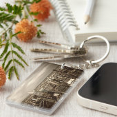 Manhattan New York City Sleutelhanger (Voorkant Rechts)