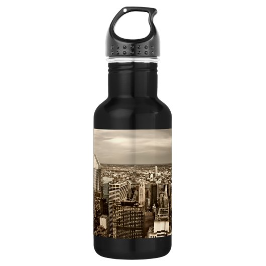 Manhattan New York City Waterfles (Voorkant)