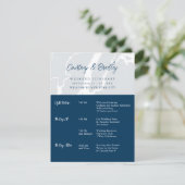 Manhattan New York City Weekend Reisplan Tijdschem Informatiekaartje (Staand voorkant)