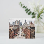 Manhattan, New York cityscape foto Briefkaart (Staand voorkant)