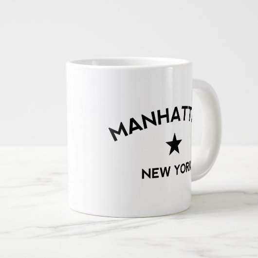 Manhattan New York Grote Koffiekop (Voorkant rechts)