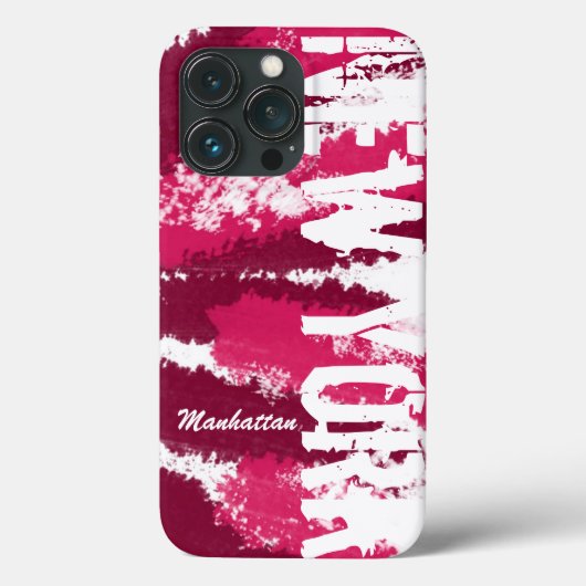 Manhattan - New York iPhone Hoesje (Achterkant)