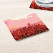 Manhattan, New York Kartonnen Onderzetters (Schuin)