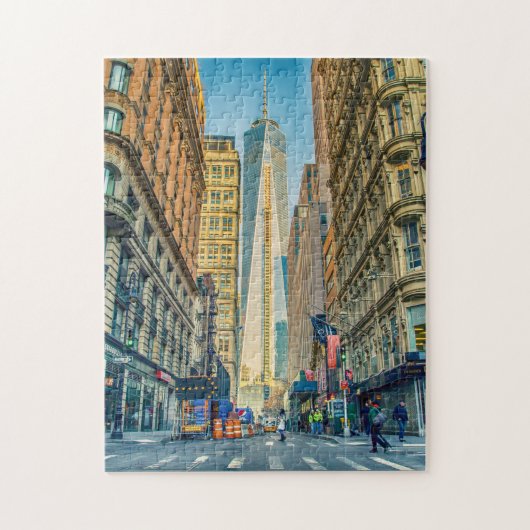 MANHATTAN NEW YORK LEGPUZZEL (Verticaal)