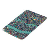 Manhattan New York Map Magneet (Linkerzijde)