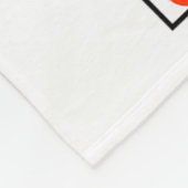 Manhattan New York Nyc Subway Map Retro Rail Trans Fleece Deken (Hoek)